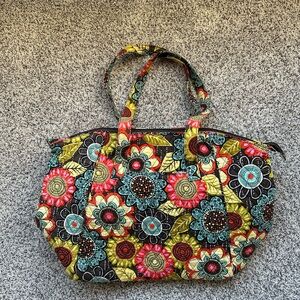 Vera Bradley flower shower tote